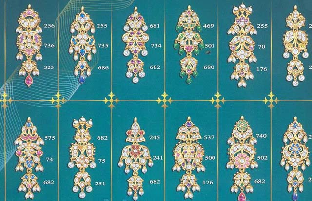 Rajputi 2025 earrings gold